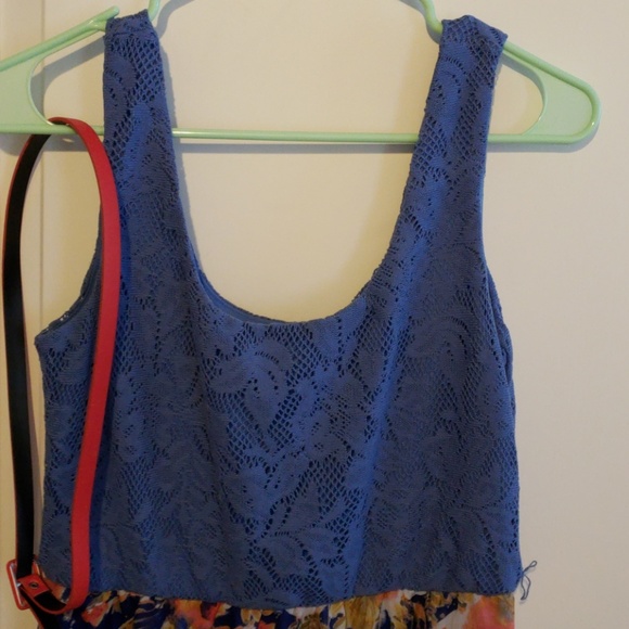 Blue floral dress - Picture 2 of 3